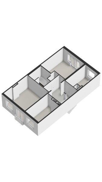 Floor Plan 6 - Tweede Helmersstraat 8 3